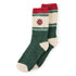 Life is Good W Snuggle Socks TREELINE GREEN