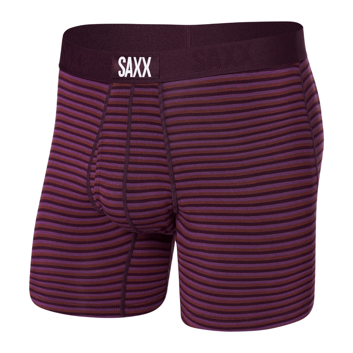 SAXX M Ultra Boxer Brief MICROSTRIPE PLUM