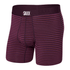 SAXX M Ultra Boxer Brief MICROSTRIPE PLUM