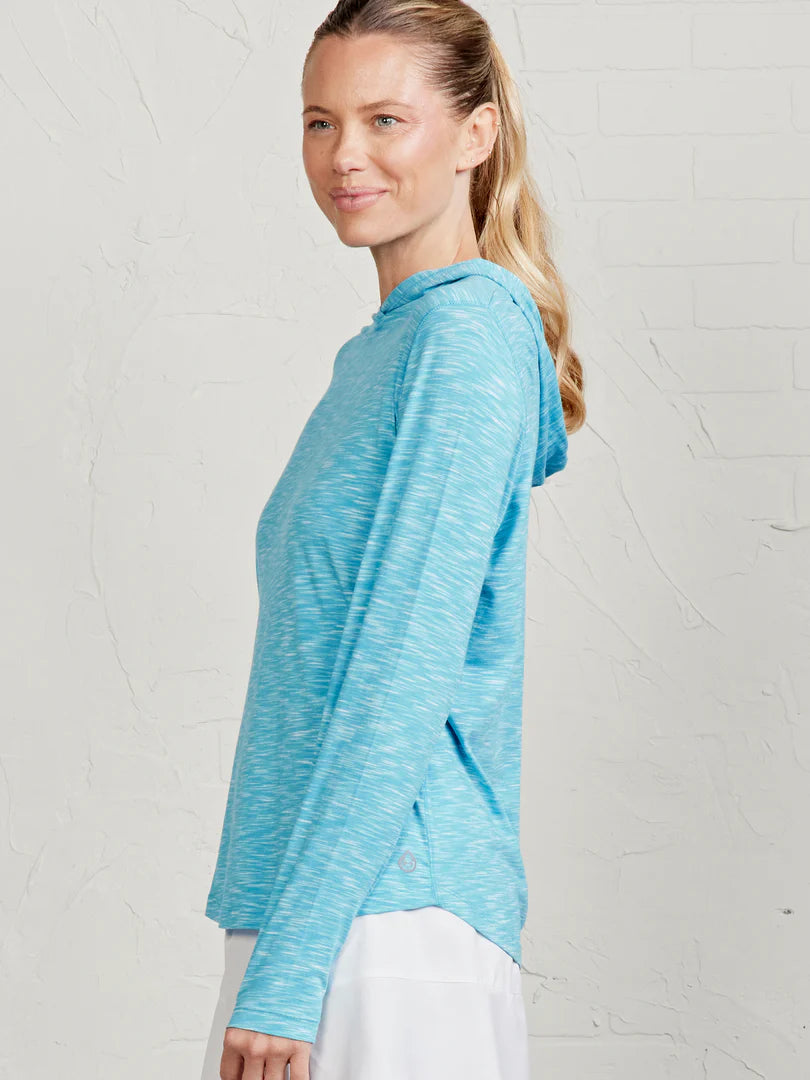Tasc W Recess Hoodie WAVES SPACE DYE