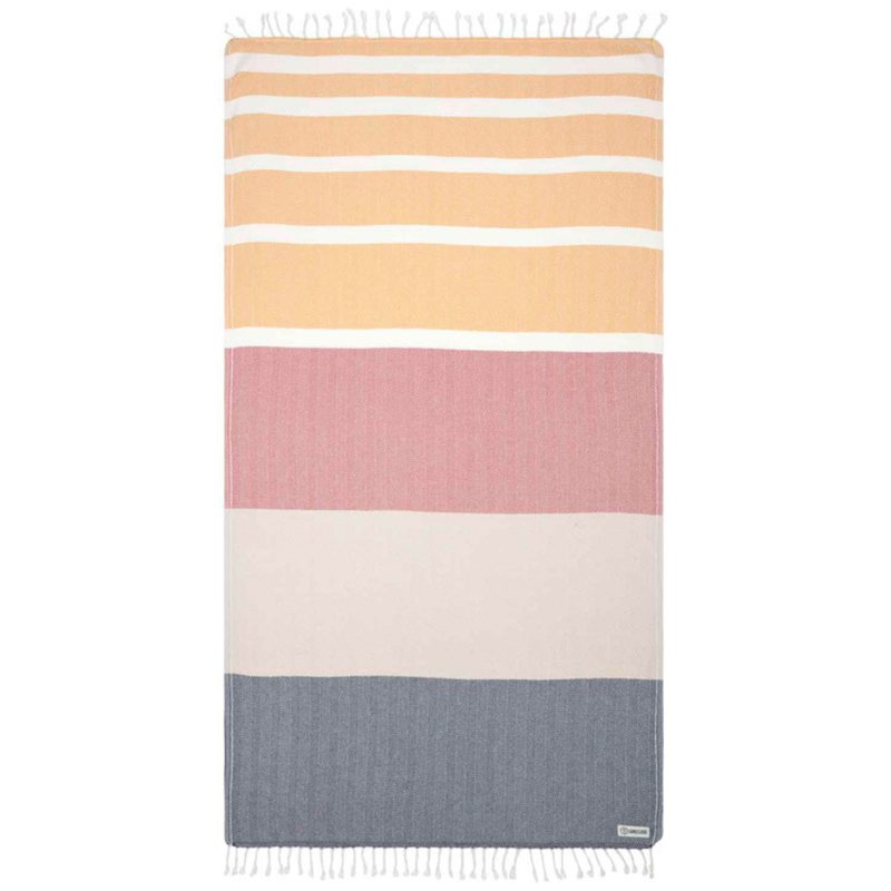 Sand Cloud Range Stripe Dobby Beach Towel REG MULTI