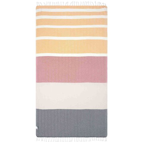 Sand Cloud Range Stripe Dobby Beach Towel REG MULTI