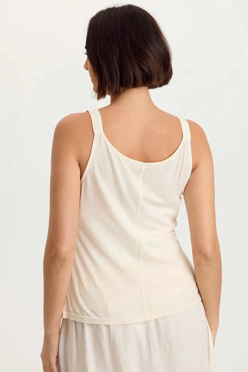 XCVI W Shire Tank TOASTED ALMOND