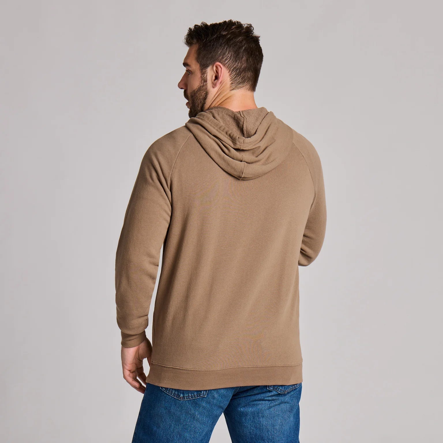 Life is Good M French Terry P/O Hoodie MUSHROOM BROWN