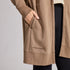 Life Is Good W French Terry Beyond the Hip Hoodie MUSHROOM BROWN