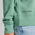 Life Is Good W French Terry Boxy 1/4 Zip GRANITE GREEN