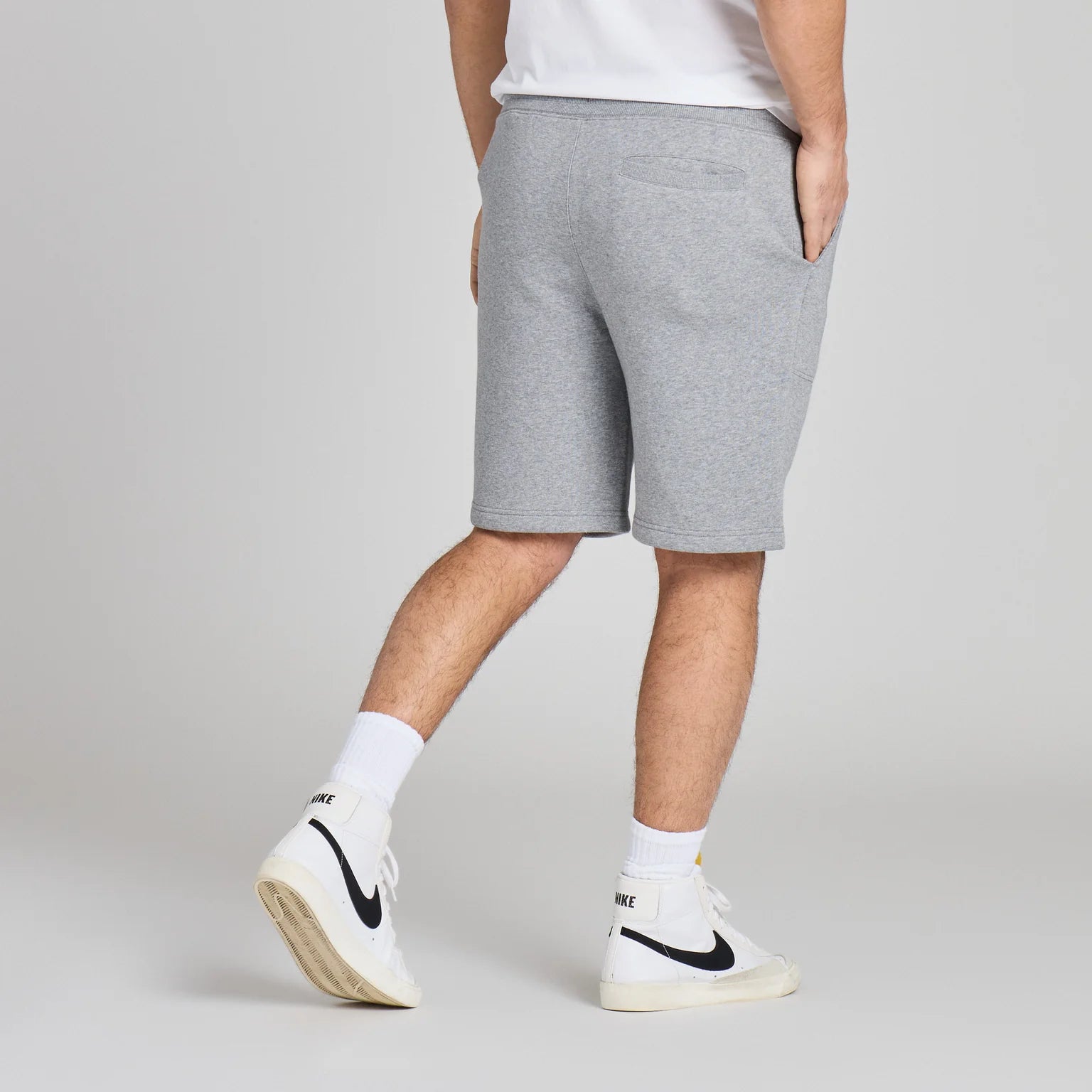 Life is Good M Good Vibes Fleece Short HEATHER GRAY