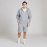 Life is Good M Good Vibes Fleece Short HEATHER GRAY