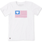 Life is Good W SS Crusher Lite Hearts & Stripes Tee CLOUD WHITE