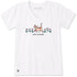 Life is Good W SS Crusher-Lite  Al The Cat Flowers Vee CLOUD WHITE