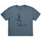Life Is Good W SS Crusher Boxy Let's Dance Tee SLATE