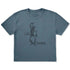 Life Is Good W SS Crusher Boxy Let's Dance Tee SLATE