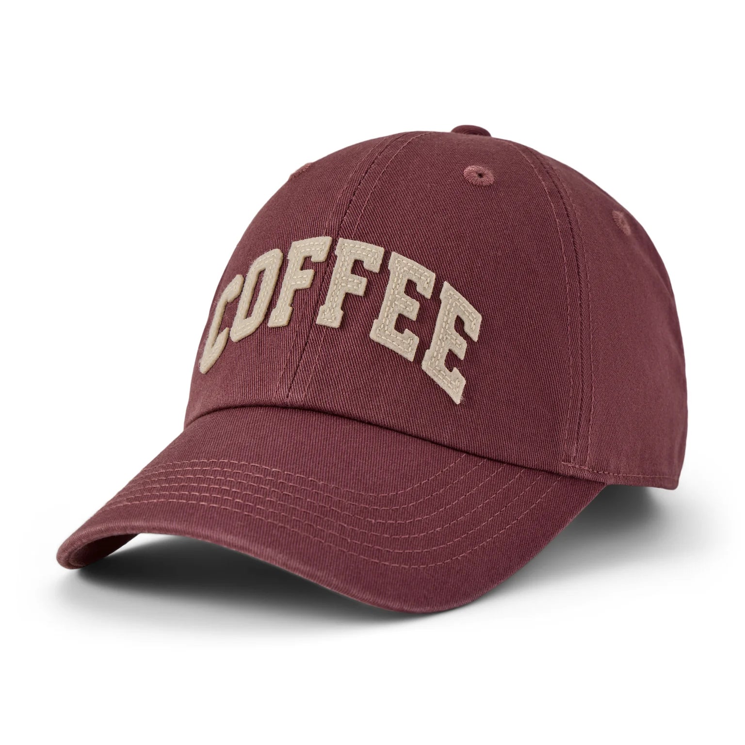 Life is Good Chill Cap Arched Coffee MAHOGANY BROWN