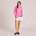 Life Is Good W LS Hooded Sun Crusher WATERMELON PINK