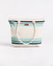 Sand Cloud Border Classic Stripe Beach Tote NATURAL