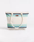 Sand Cloud Border Classic Stripe Beach Tote NATURAL
