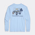 Vineyard Vines M LS Autumn Truck Tee JAKE BLUE