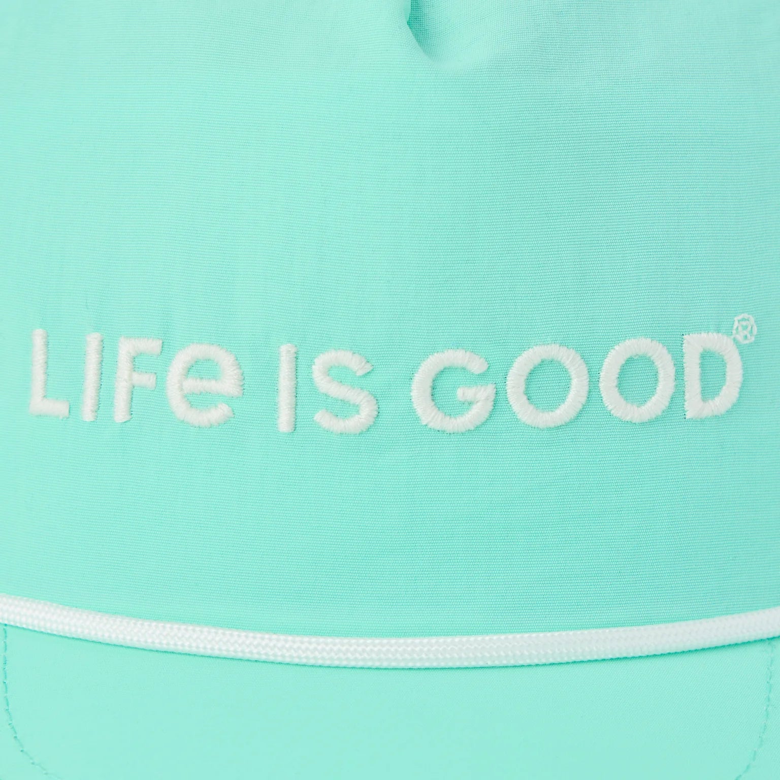 Life is Good Nylon Rope Hat AQUA BLUE