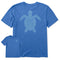 Life is Good M SS Crusher Patterned Turtle Tee ATHLETIC BLUE