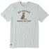 Life is Good M SS Crusher Lite Go Ahead Make My Day FOG GRAY