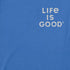 Life is Good M SS Crusher-Lite Dockside Companion Tee ATHLETIC BLUE