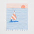 Life Is Good M SS Slub Slim Fit Sail into the Sun Tee CLOUD WHITE