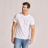 Life Is Good M SS Slub Slim Fit Sail into the Sun Tee CLOUD WHITE