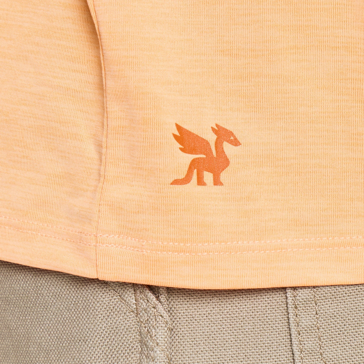 Life is Good M LS Sun Crusher CANYON ORANGE