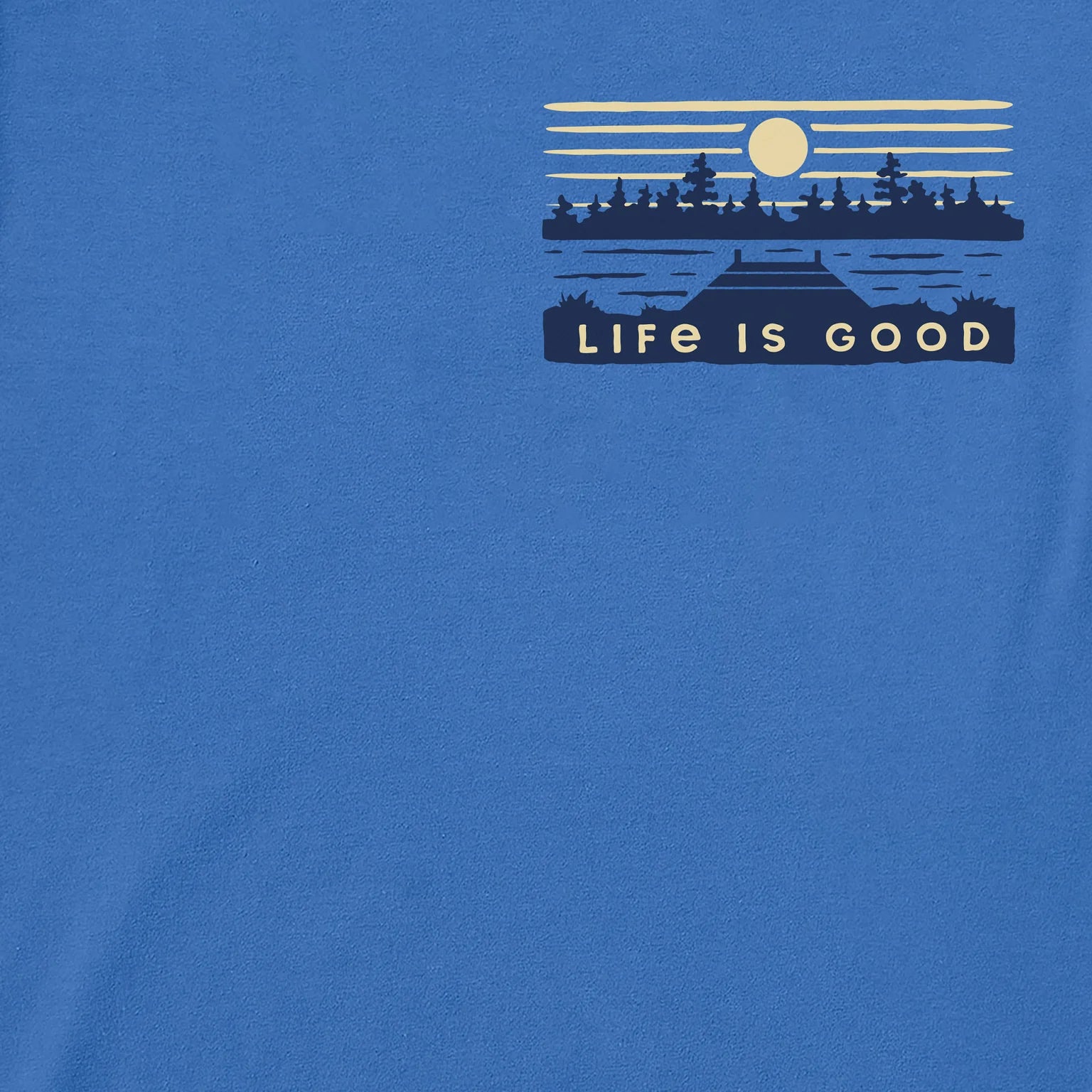 Life Is Good M Crusher Lite Tank Scenic Dock ATHLETIC BLUE