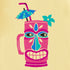 Life Is Good W SS Crusher Tiki Sippin Tee SANDY YELLOW