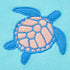 Life Is Good W SS Crusher Embroidered Sea Turtle Tee AQUA BLUE
