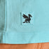 Life Is Good W SS Crusher Embroidered Sea Turtle Tee AQUA BLUE