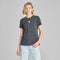 Life Is Good W SS Crusher Embroidered Strawberry Tee FADED BLACK