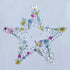 Life is Good W SS Crusher Blooming Wildflower Star Vee GLACIER BLUE