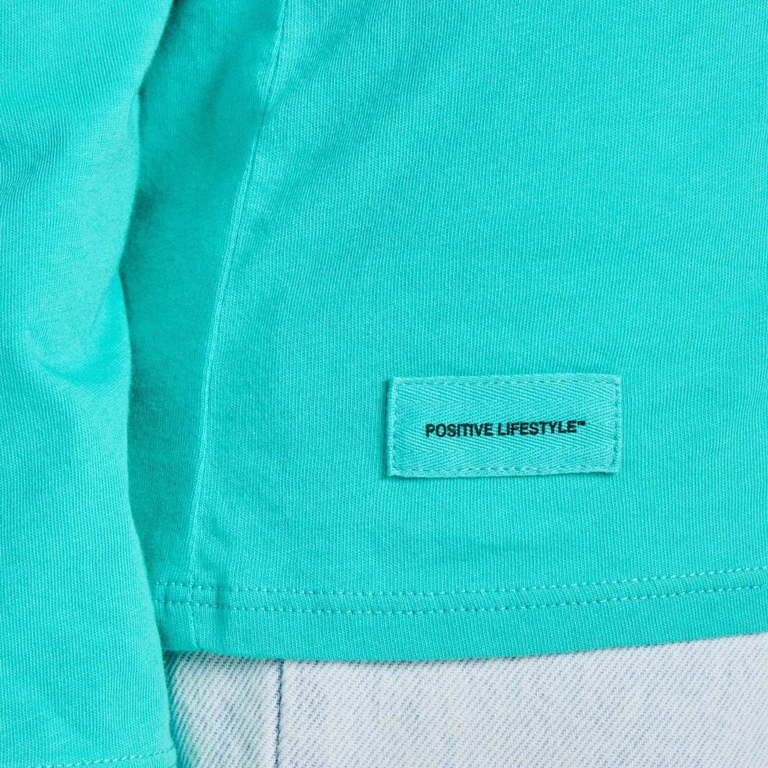 Life is Good W Hooded Crusher Best Things Floral Paw TURQUOISE GREEN