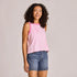 Life Is Good W Boxy Tank Tropical Vibe SEASHELL PINK
