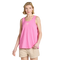 Life is Good W Textured Slub Tank Palm WATERMELON PINK