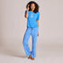 Life is Good W Coastal Stamp Sleep Pant ATHLETIC BLUE