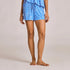 Life Is Good W Sleep Short Coastal Stamp ATHLETIC BLUE