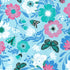 Life is Good W Snuggle Up Sleep Short Summer Garden AQUA BLUE