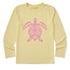 Life Is Good Kids LS Sun Crusher Turtle Floral SANDY YELLOW