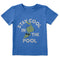 Life Is Good Toddler SS Crusher Stay Cool Pool Tee ATHLETIC BLUE