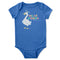 Life Is Good Baby SS Crusher Just a Silly Goose Bodysuit ATHLETIC BLUE