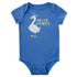 Life Is Good Baby SS Crusher Just a Silly Goose Bodysuit ATHLETIC BLUE