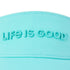 Life is Good Updated Visor AQUA BLUE
