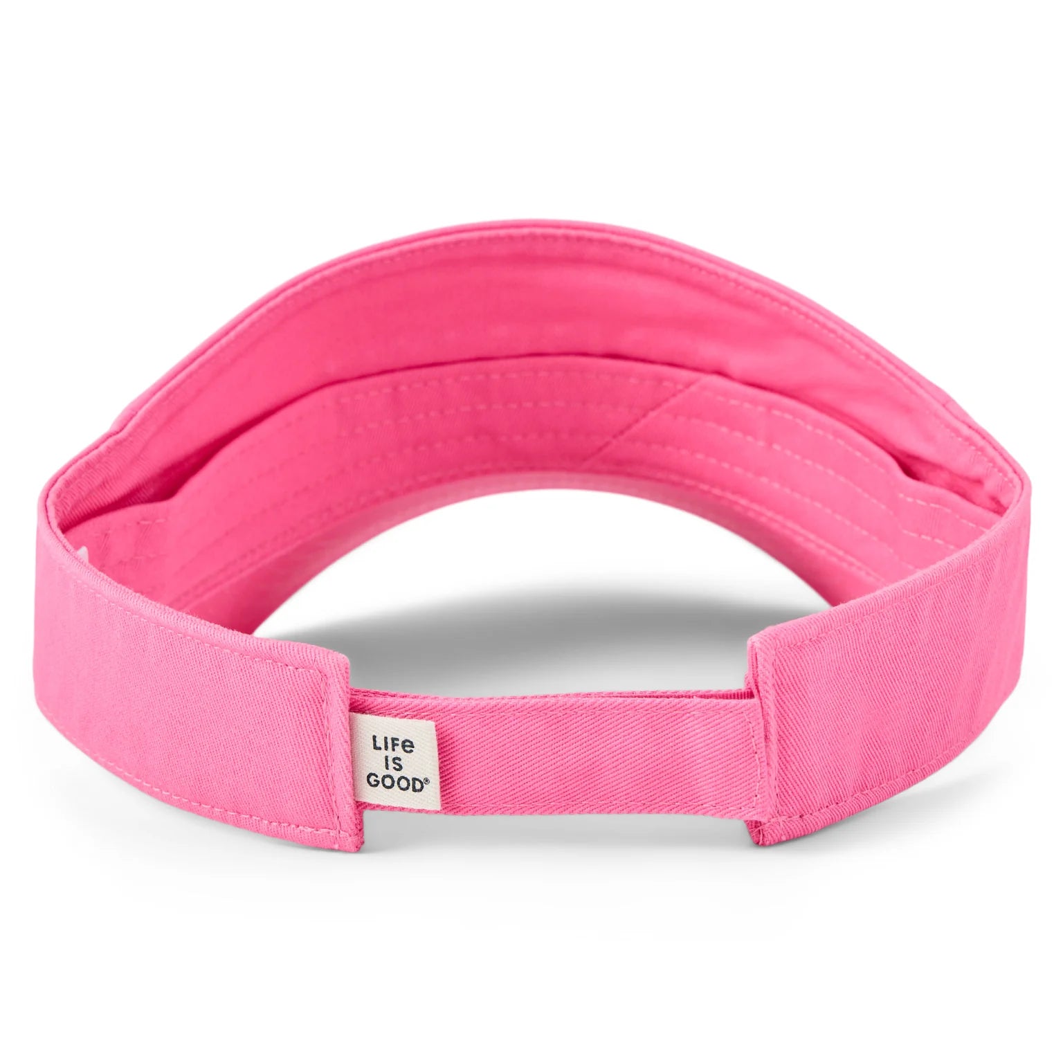 Life is Good Updated Visor WATERMELON PINK
