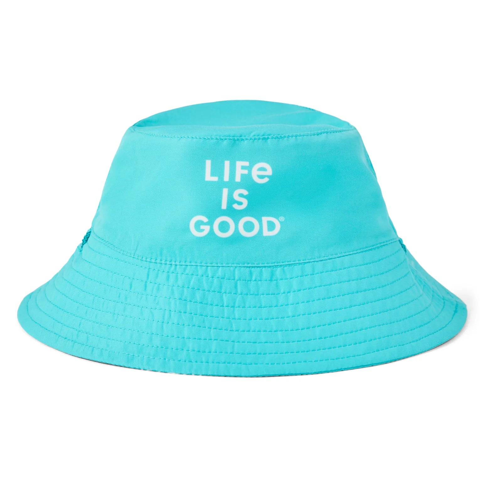 Life is Good Baby Made In The Shade Bucket Hat Pool Pups AQUA BLUE