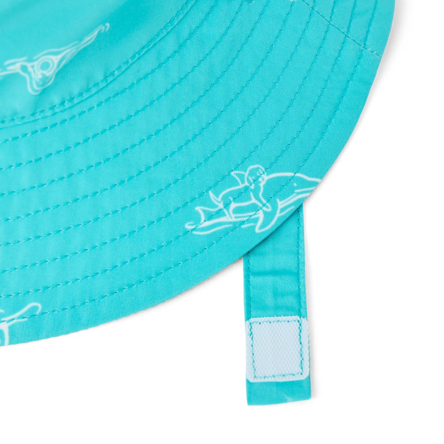 Life is Good Baby Made In The Shade Bucket Hat Pool Pups AQUA BLUE