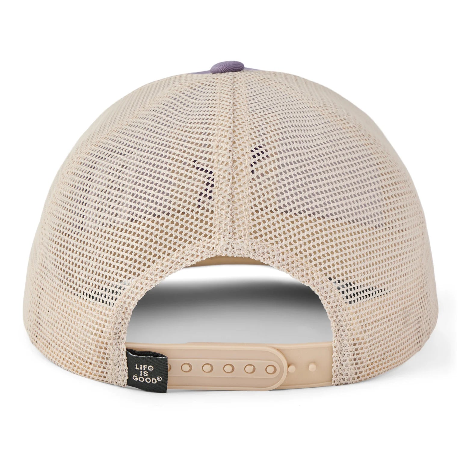 Life is Good Trucker Dog Mom Stack DUSK PURPLE