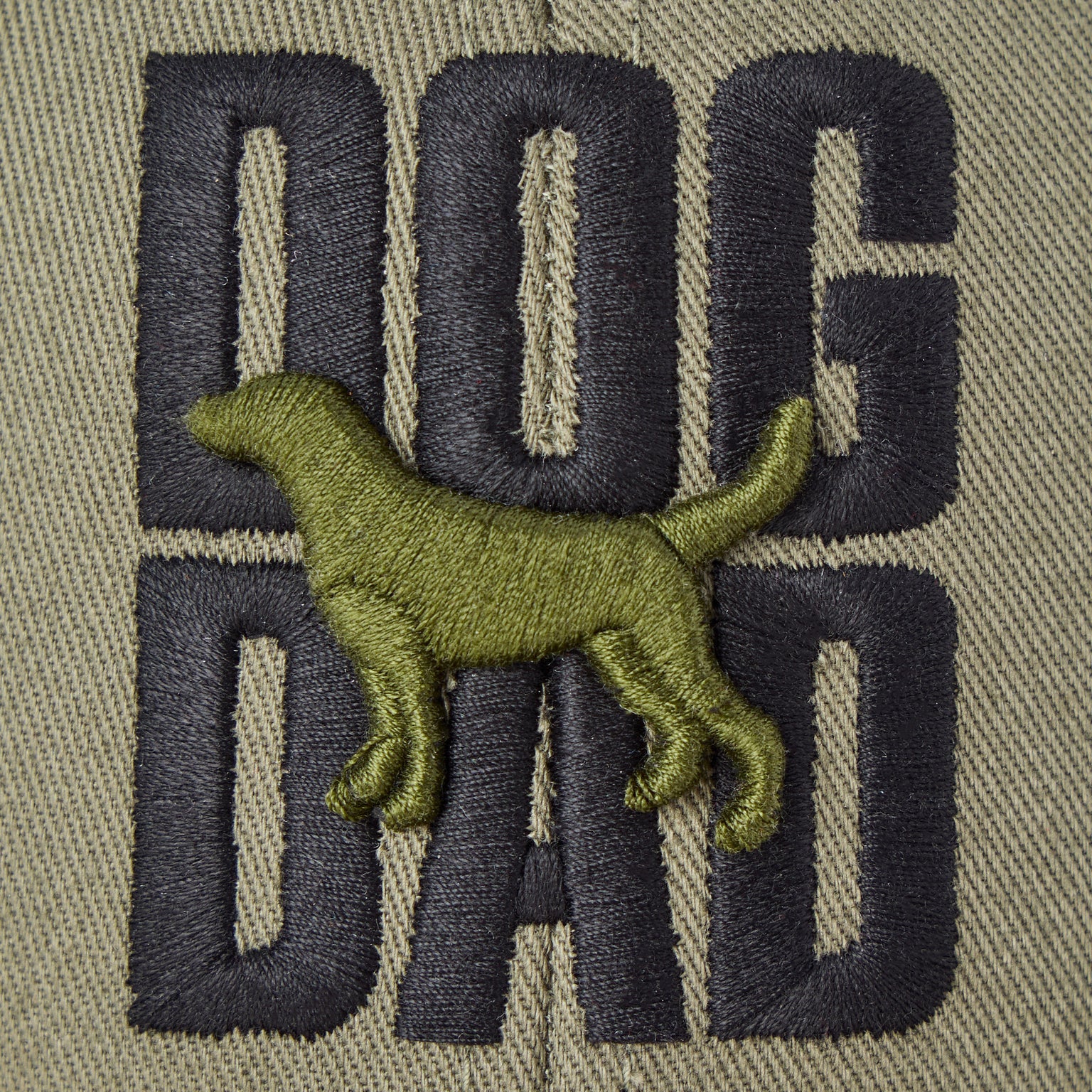 Life is Good Trucker Hat Dog Dad Silo Stack MOSS GREEN
